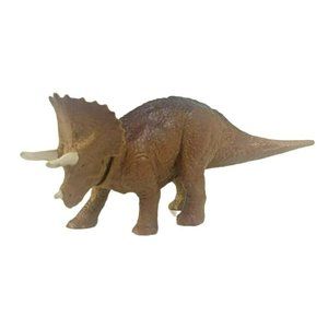 Mattel Jurassic World Mini Dinosaur Dino Tan Triceratops Figure Blind Bag Toy